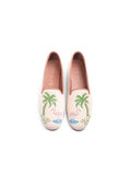 Misses needlepoint Loafers by Paige Palm and Flamingo