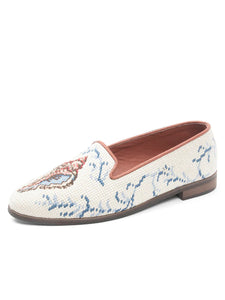 Misses Needlepoint Loafer By Paige Conch Shell