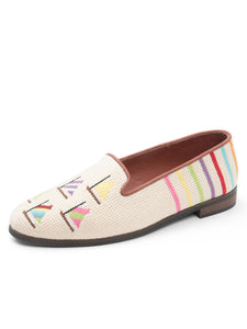 Misses Needlepoint Shoe by Paige Nantucket Fleet