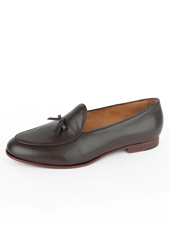 Patricia Green Coco Belgian Loafer Black| designs by Lillie